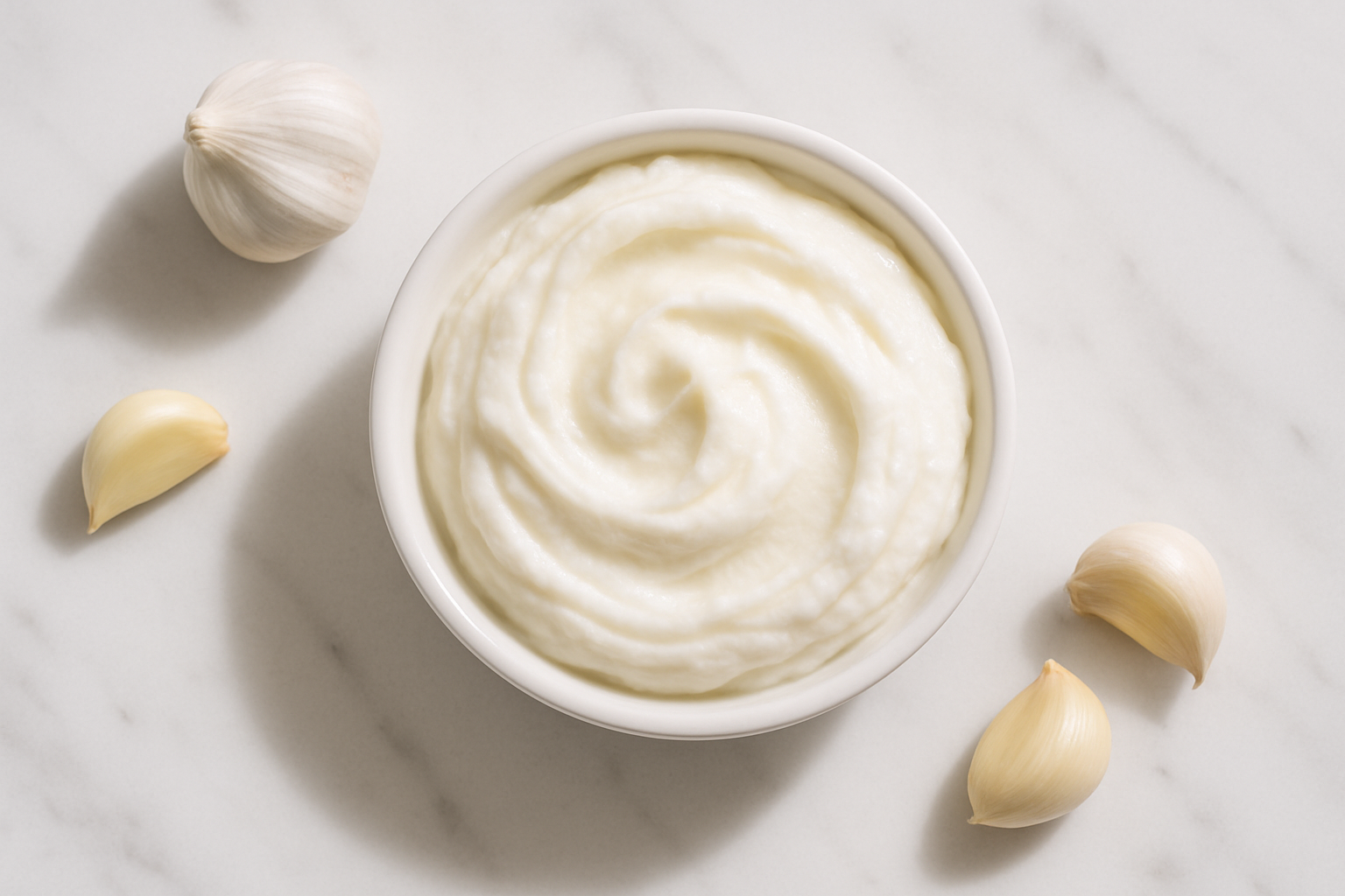 Authentic Lebanese Toum (Garlic Whipped Sauce) Recipe