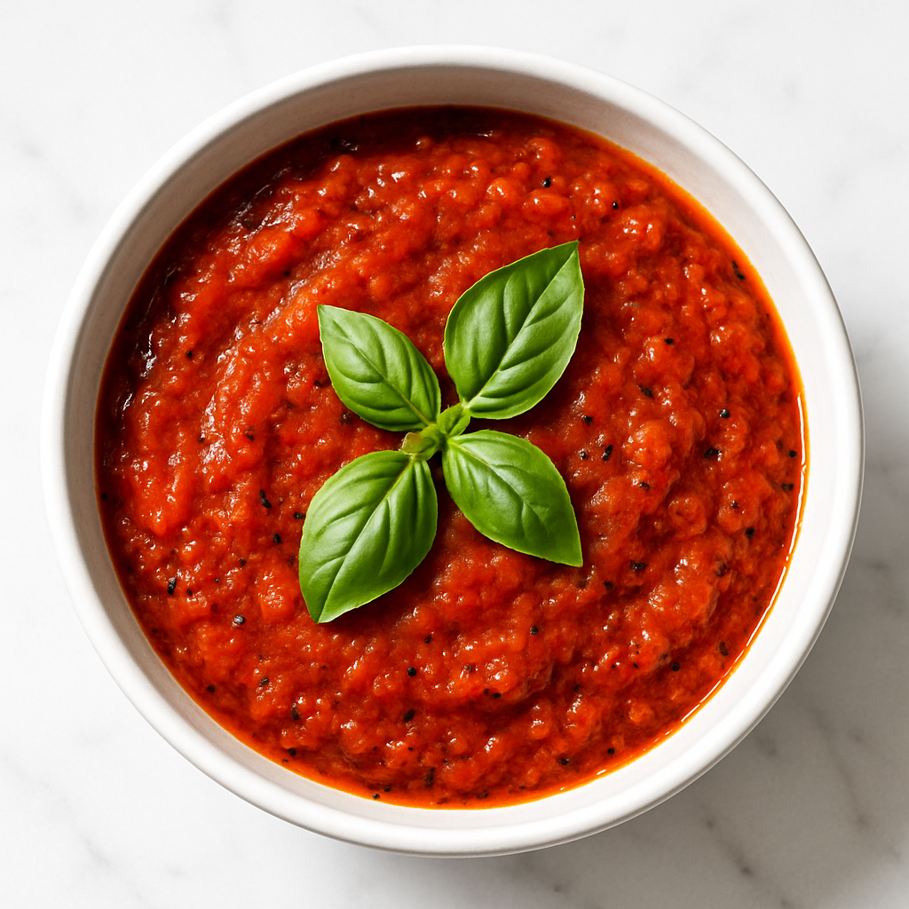 Thermomix Roasted Tomato Basil Sauce